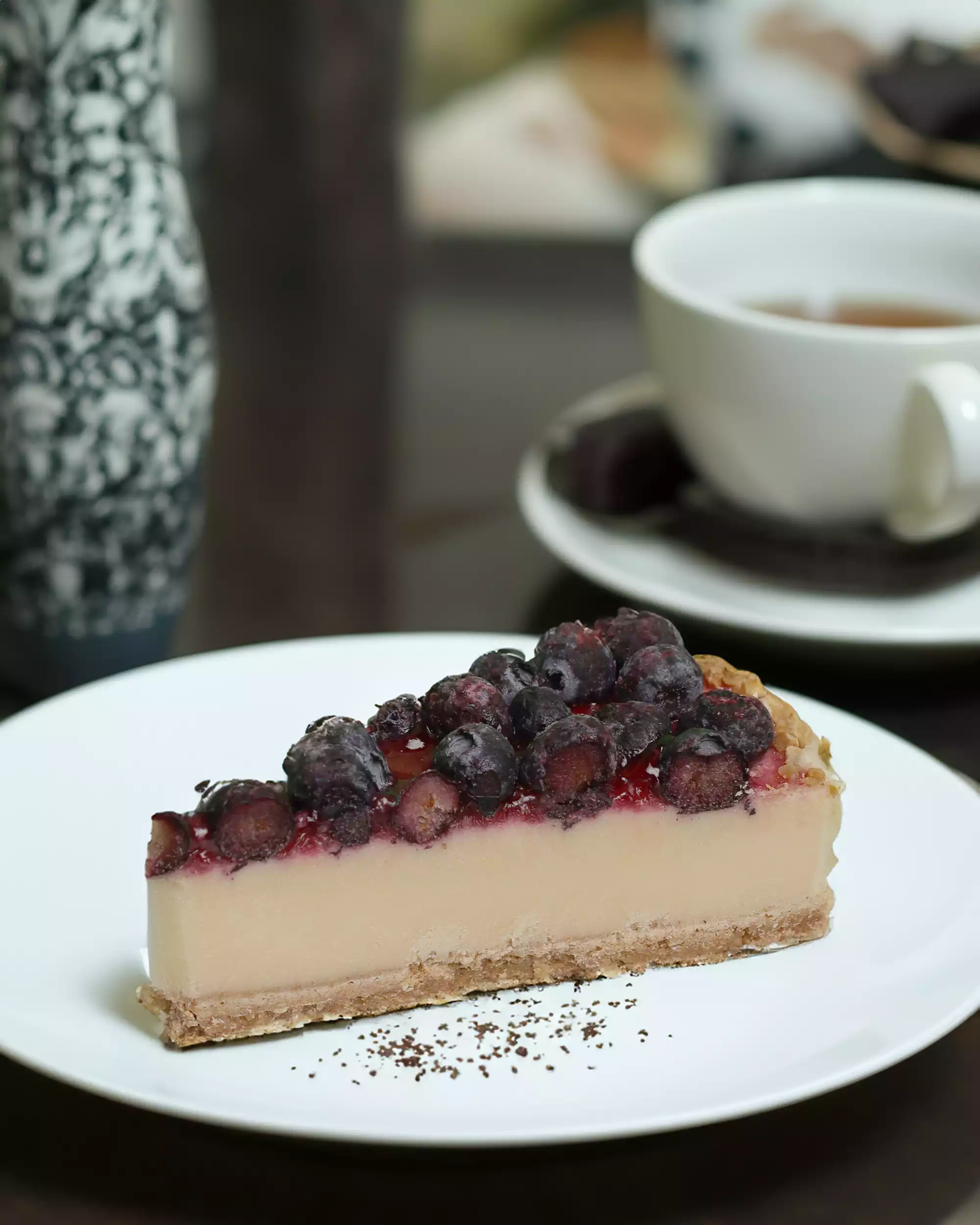 Yaban Mersinli Cheesecake